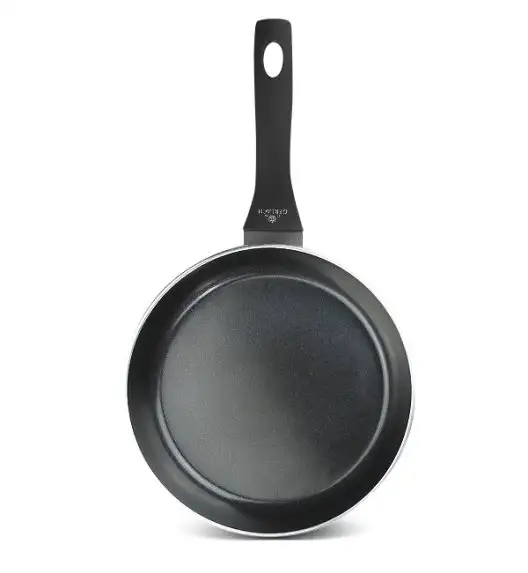 GERLACH CONTRAST PROCOAT Patelnia głęboka 24 cm z powłoką ceramiczną XERA DUR non-stick  + pokrywka uniwersalna