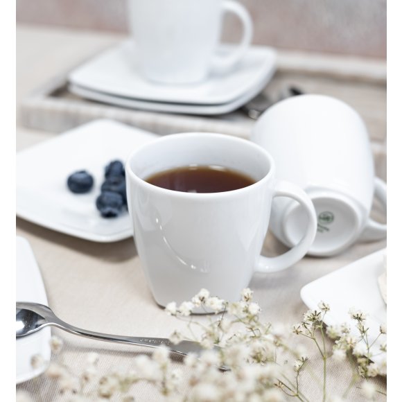 LUBIANA VICTORIA 12 x Filiżanka 200 ml + spodki / 24 el / porcelana