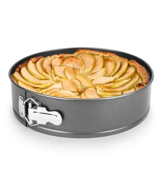 TADAR Forma / Tortownica do pieczenia 26 cm / okrągła / stal węglowa