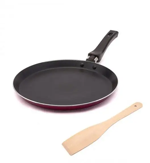 TADAR AMARANTINA Aluminiowa patelnia do naleśników 24 cm / powłoka non - stick + łopatka GRATIS!