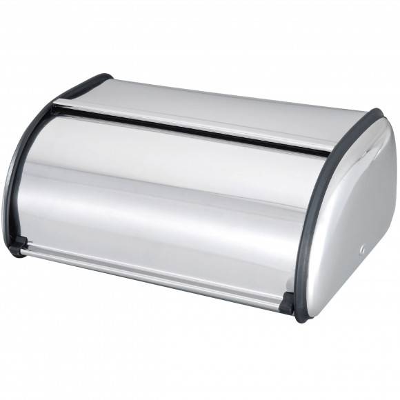 TADAR PRESTO Chlebak w połysku 35 x 23 x 14 cm / stal nierdzewna