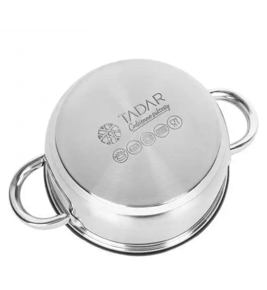 TADAR SANO Garnek 2 l do gotowania na parze 18 cm / indukcja