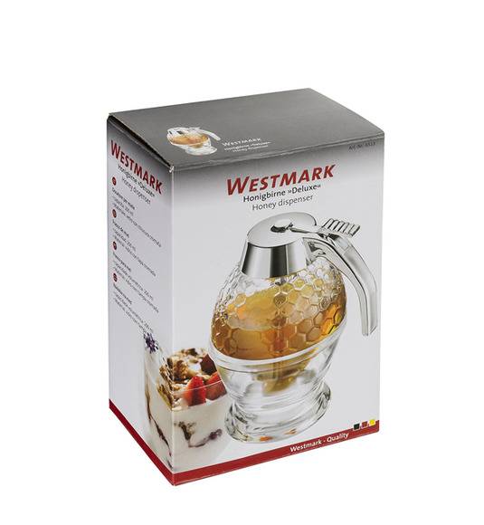 WESTMARK Naczynie na miód z dozownikiem DELUXE / 200 ml