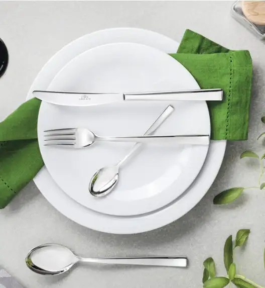 GERLACH ONDA Sztućce Komplet łyżeczki do kawy 6 el pudełko / 6 osób / połysk