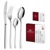 GERLACH ONDA Sztućce Komplet 30 el (24+dodatki) pudełko / 6 osób / połysk