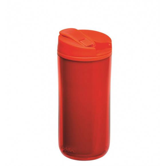 ALADDIN Kubek termiczny plastikowy HOT BEVERAGE 0,35 l czerwony / FreeForm