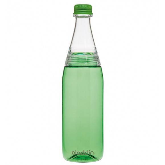 ALADDIN Butelka na zimne napoje z podwójną nakrętką CRAVE 0,7 l zielona / FreeForm