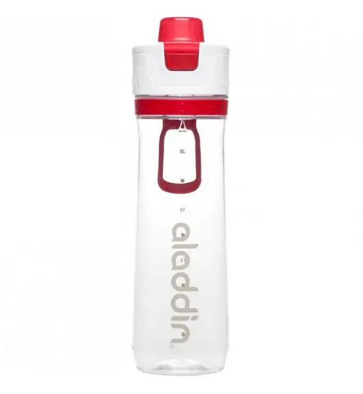 ALADDIN Butelka ze wskaźnikiem spożycia wody ACTIVE HYDRATION 0,8 l czerwona / FreeForm