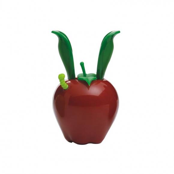 CHEF'N Młynek do pieprzu GARDEN VARIETY czerwone jabłko, 9 cm / FreeForm