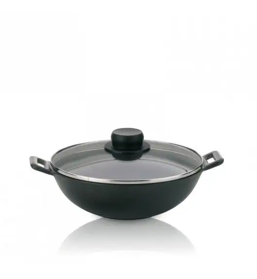 KELA Mini wok żeliwny, indukcja, 5 elementów, ⌀ 24 cm / FreeForm