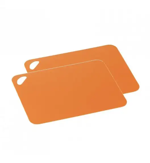 Zestaw 2 elastycznych desek do krojenia Zassenhaus 29x19x cm, pomarańczowe.