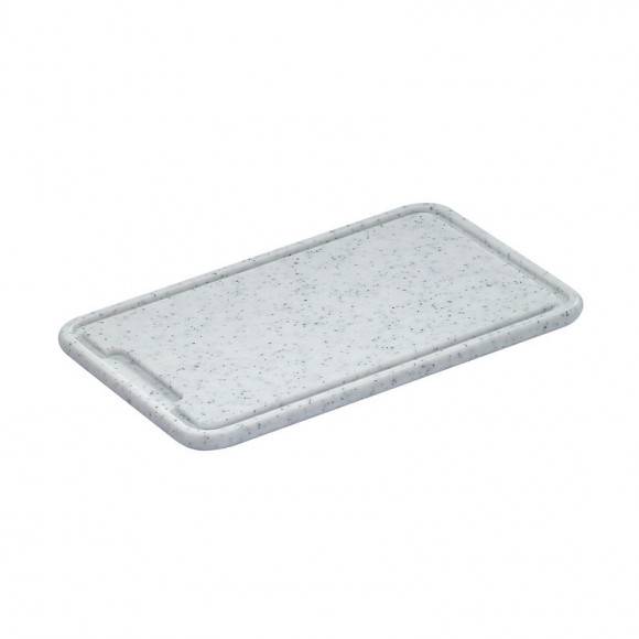 ZASSENHAUS Deska do krojenia z tworzywa sztucznego 36 × 23 × 1,5 cm, granit / FreeForm