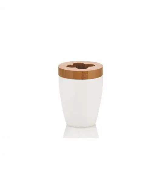 KELA NATURA Ceramiczny stojak na szczoteczki do zębów  10,5 cm