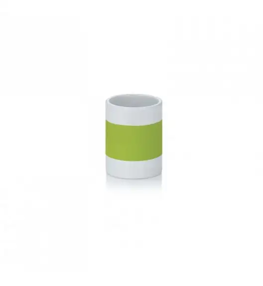 KELA Ceramiczny kubek łazienkowy LALETTA zielony / FreeForm