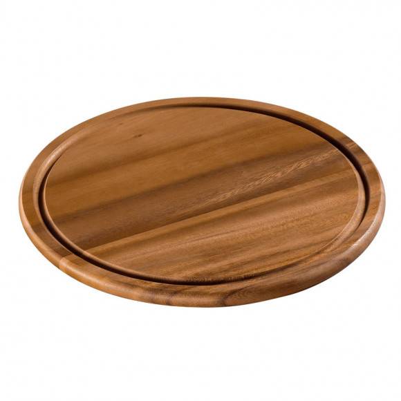 ZASSENHAUS Deska do serwowania z drewna akacjowego ⌀ 30 cm / FreeForm