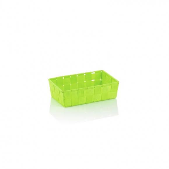 KELA Koszyk łazienkowy ALVARO zielony 23 x 15 x 6 cm / FreeForm