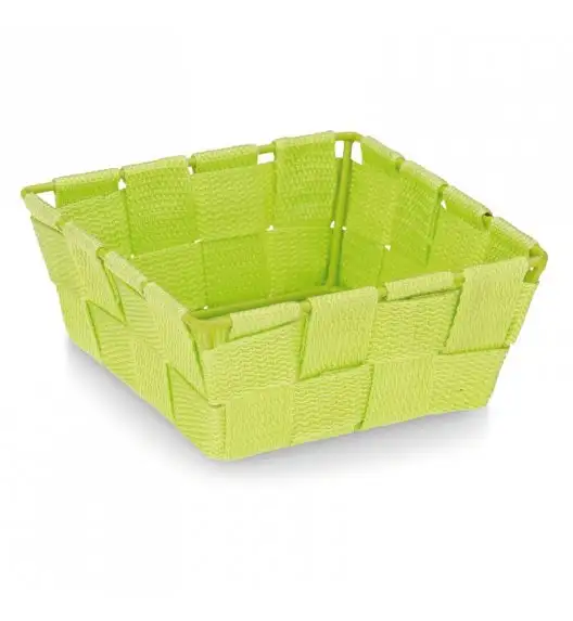 KELA Koszyk łazienkowy ALVARO zielony 14 x 14 x 6 cm / FreeForm