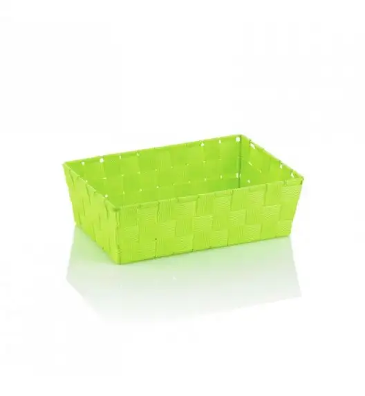 KELA Koszyk łazienkowy ALVARO zielony 29,5 x 20,5 x 8,5 cm / FreeForm