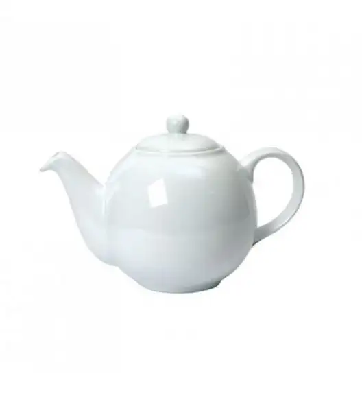 LONDON POTTERY Dzbanek do herbaty GLOBE 0,6 l biały / FreeForm