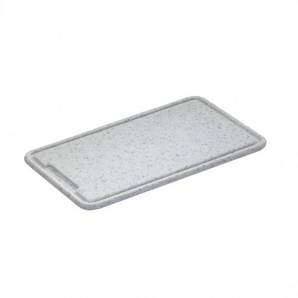 ZASSENHAUS Deska do krojenia z tworzywa sztucznego 42 × 27 × 1,5 cm, granitowa / FreeForm