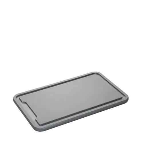 ZASSENHAUS Deska do krojenia z tworzywa sztucznego 36 × 23 × 1,5 cm, ciemnoszara / FreeForm