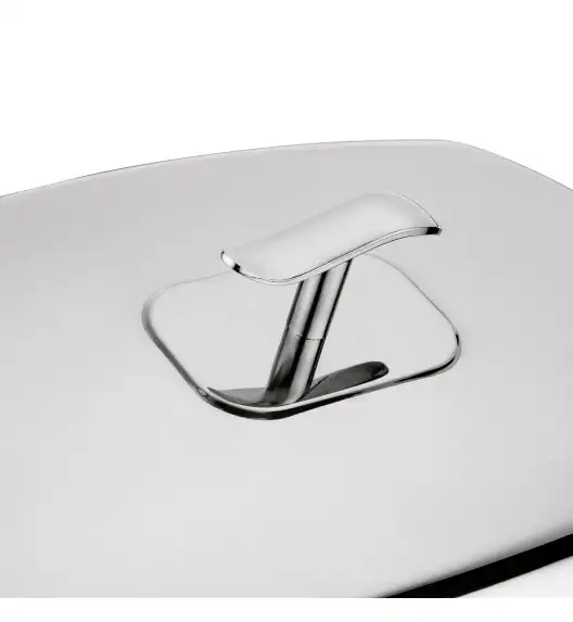 TADAR LONGA Naczynie do podgrzewania potraw z podgrzewaczem 2,1 l / stal nierdzewna