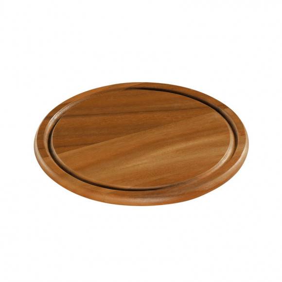 ZASSENHAUS Deska do serwowania z drewna akacjowego ⌀ 25,5 cm 