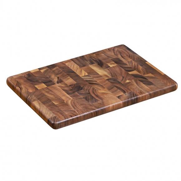 ZASSENHAUS Deska do krojenia z drewna akacjowego 45 × 30 × 2,5 cm 
