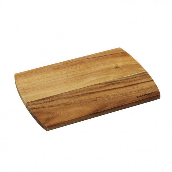 ZASSENHAUS Deska do krojenia z drewna akacjowego 28 × 20 × 1,2 cm 
