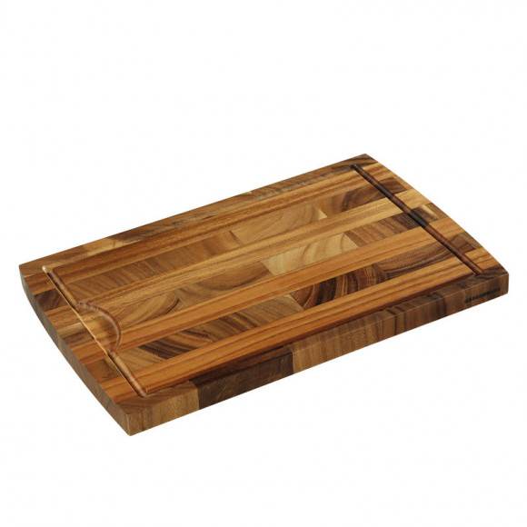 ZASSENHAUS Deska do krojenia typu end grain z drewna akacjowego 42 × 27,5 × 2,5 cm / FreeForm
