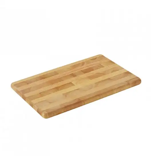 ZASSENHAUS Deska do krojenia typu end grain z drewna kauczukowego 45 × 30 cm 