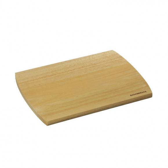 ZASSENHAUS Prostokątna deska do krojenia z drewna kauczukowego, 28 × 20 cm / FreeForm