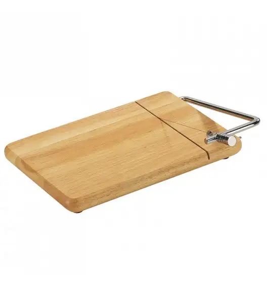 ZASSENHAUS Deska z wbudowanym nożem do sera 25 x 18 cm / drewno kauczukowe