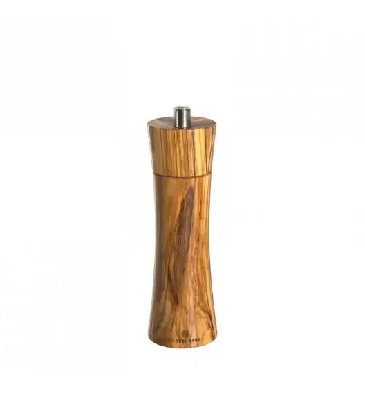 ZASSENHAUS Młynek do pieprzu FRANKFURT ⌀ 5,8 x 18 cm, drewno oliwne / FreeForm