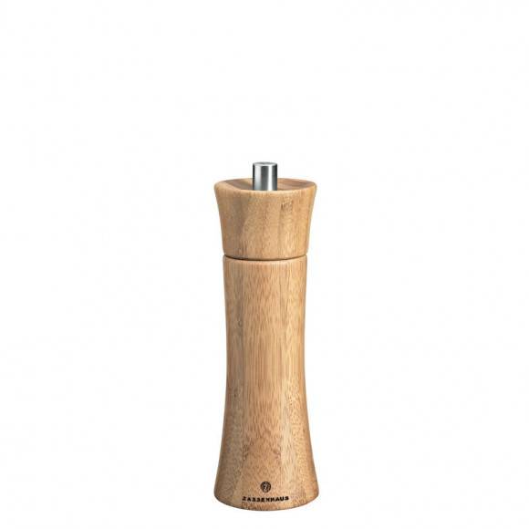 ZASSENHAUS Młynek do soli FRANKFURT ⌀ 5,8 x 18 cm, drewno bambusowe / FreeForm