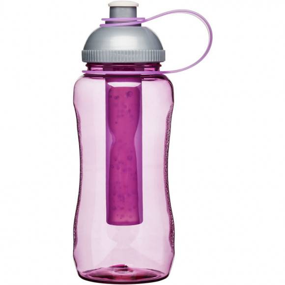 SAGAFORM Butelka z wkładem chłodzącym FRESH 0,52 l / różowa / FreeForm
