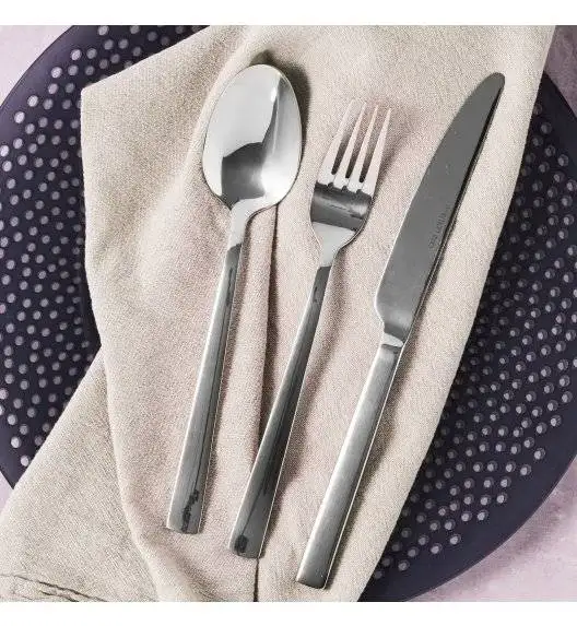 AMBITION PRATO Sztućce Komplet 60 el (2x30) pudełko / 12 osób / połysk