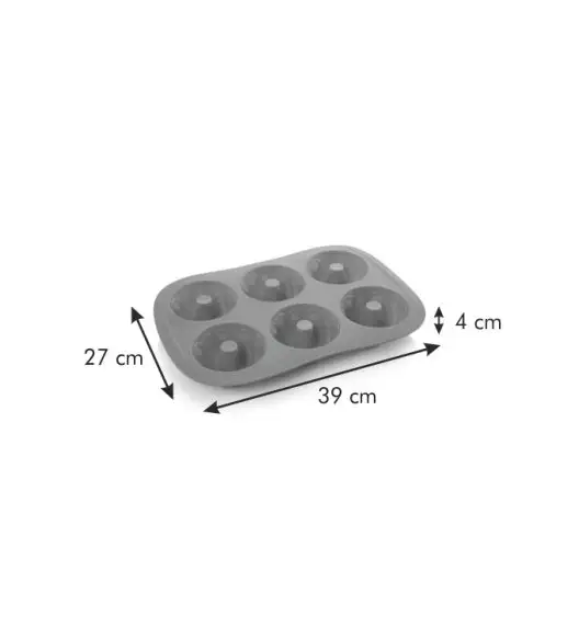 TESCOMA DELICA SILICONPRIME Forma na 6 Babeczek