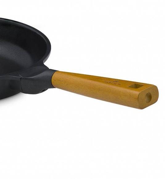 GERLACH NATUR Patelnia z powłoką ceramiczną ILAG® Non-Stick + pokrywka / 28 cm