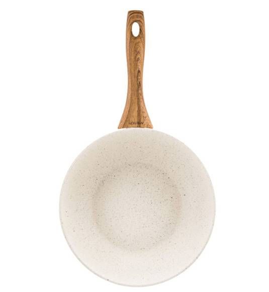 AMBITION NATURE Patelnia WOK z powłoką nieprzywierającą 26 cm / indukcja / 34146