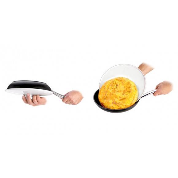TESCOMA PRESTO Pokrywka ø 28 cm do odwracania omletów / 420876.00
