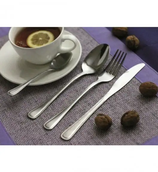 DOMOTTI LONDON Sztućce Komplet 3 łyżek obiadowych / 28541