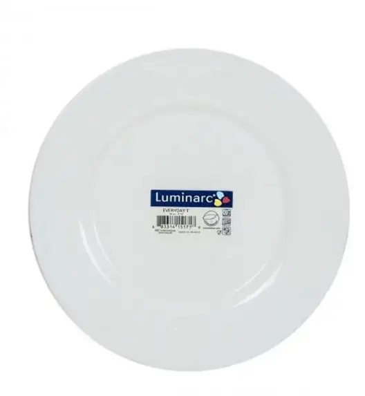 LUMINARC EVERY DAY Komplet obiadowy 18 el dla 6 os  / Wyprodukowane we Francji / Szkło hartowane / 10790