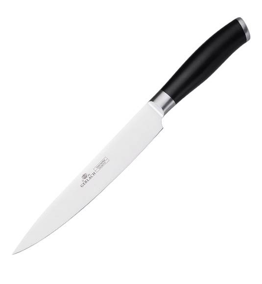 ​GERLACH DECO BLACK Komplet 5 noży w bloku + nożyce do drobiu