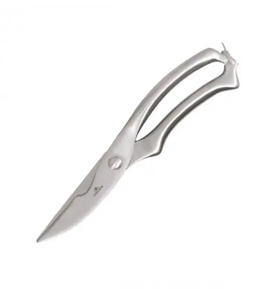 ​GERLACH DECO BLACK Komplet 5 noży w bloku + nożyce do drobiu