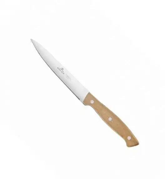 GERLACH COUNTRY Komplet 5 noży w bloku / 6 el / drewniana rękojeść