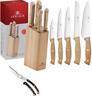 GERLACH COUNTRY Komplet 5 noży w bloku + nożyce do drobiu