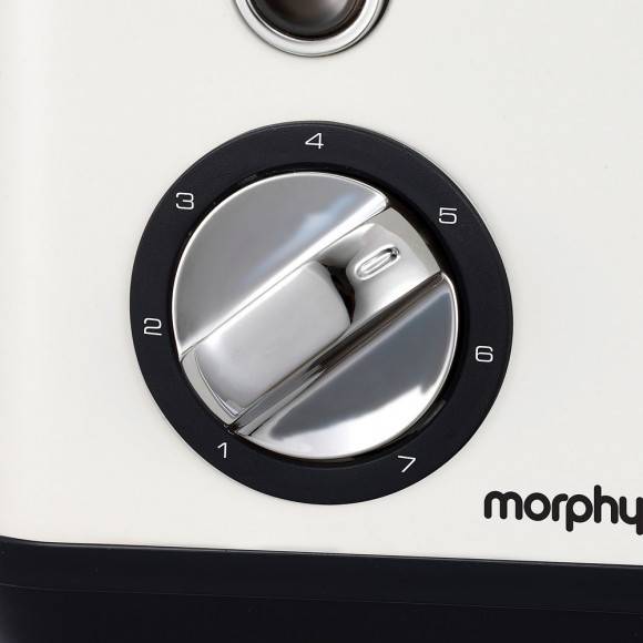 MORPHY RICHARDS ACCENTS Toster na 2 kromki biały / Stal nierdzewna / 222012