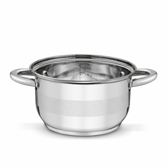 TADAR LUZON Garnek 2,3 l z pokrywką / stal nierdzewna / indukcja