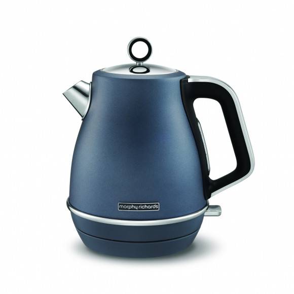 MORPHY RICHARDS EVOKE JUG Czajnik elektryczny niebieski mat 1,5 L / stal nierdzewna / 104402